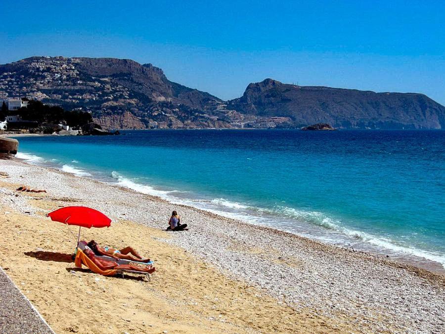 Apartamento Primera Linea Con Acceso Privado A La Playa Altea Dış mekan fotoğraf