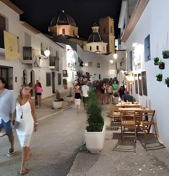 Apartamento Primera Linea Con Acceso Privado A La Playa Altea Dış mekan fotoğraf