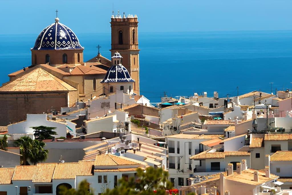 Apartamento Primera Linea Con Acceso Privado A La Playa Altea Dış mekan fotoğraf
